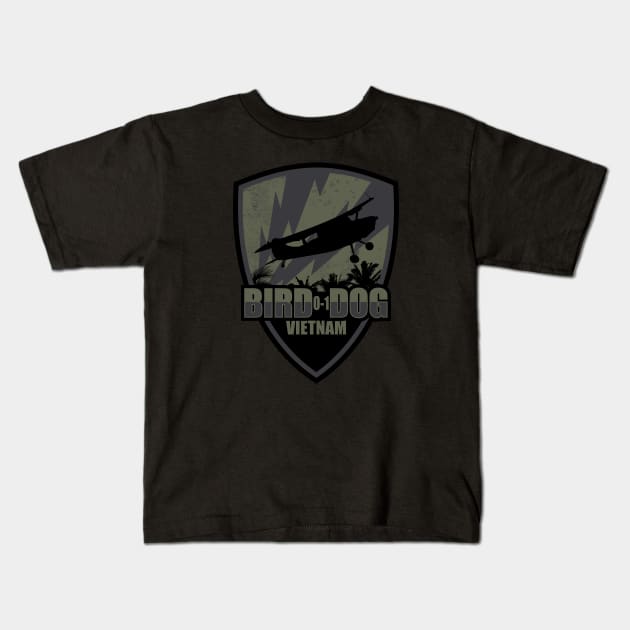 Bird Dog Vietnam (subdued) Kids T-Shirt by TCP